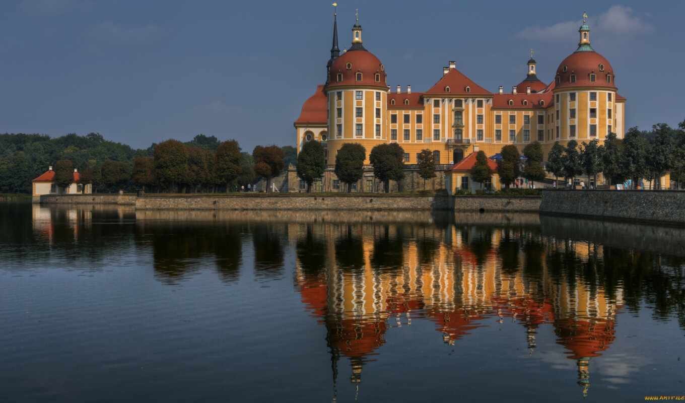 picture, Germany, castle, castle, castle, moritzburg, moritzburg