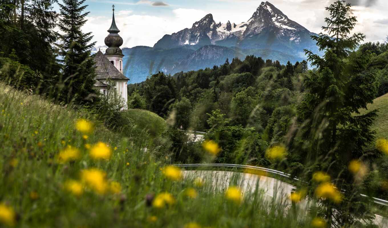 landscape, natural, berchtesgaden
