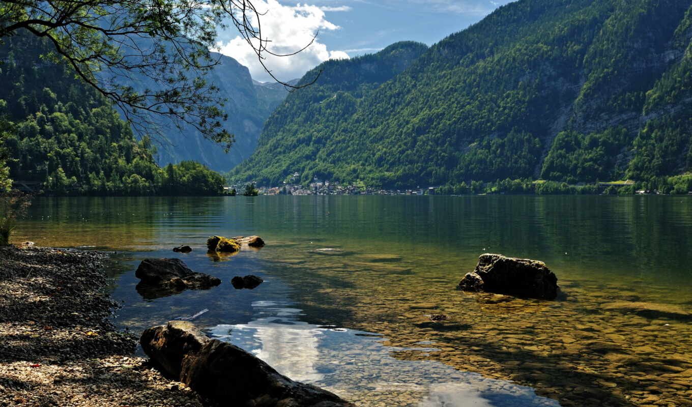 озеро, природа, картинка, hallstatt, супер, austrian, liveinternet, халльштатт