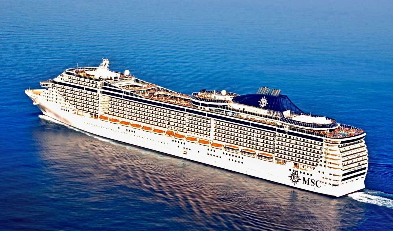ship, deck, big, sea, cruise, liner, thick, new, miro, preziosa