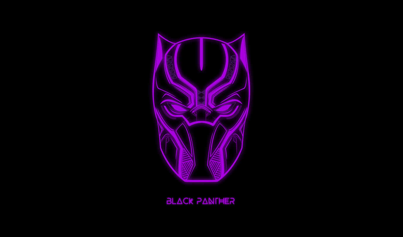 black, iphone, purple, marvel, panther
