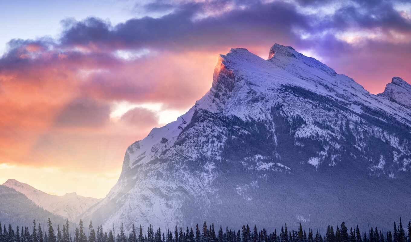 sky, mountain, add, the original, top, your, national, god, cow, banff