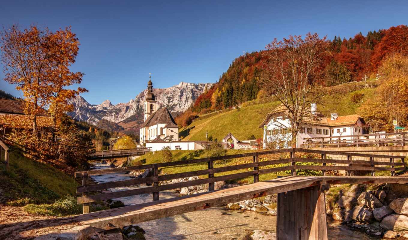 collection, autumn, яndex, trees, mountains, the alps, german, bavaria