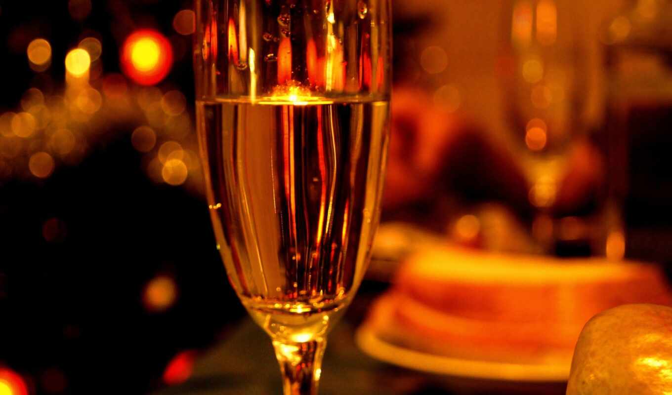 white, glass, вино, праздник, шампанское