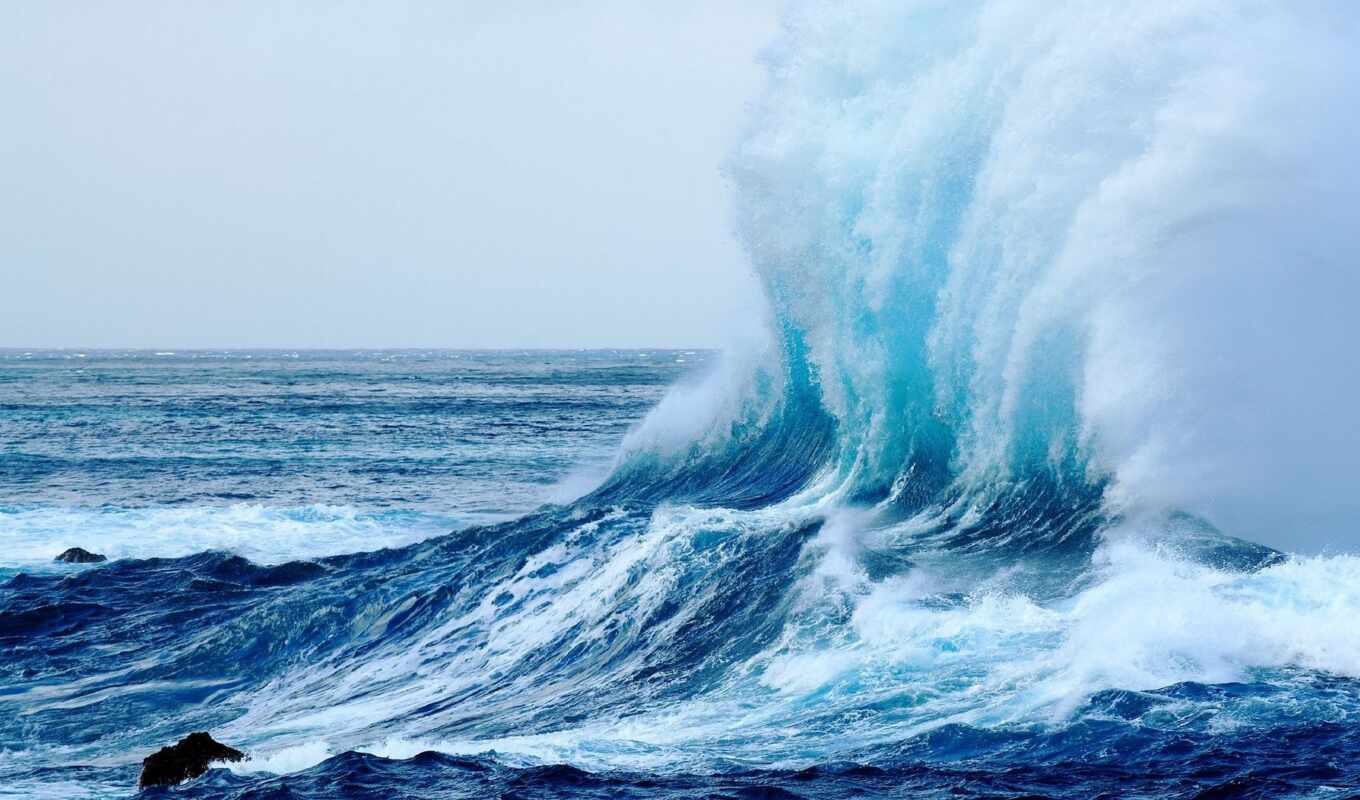 море, ocean, волна, waves, стих, бурное