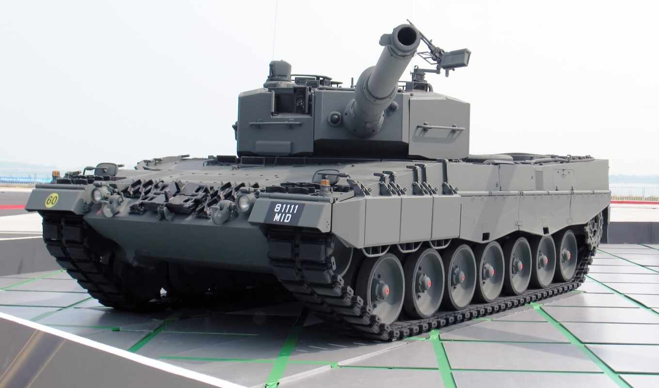 weapon, big, leopard, tanks, tank, I, from, mix, tenkova