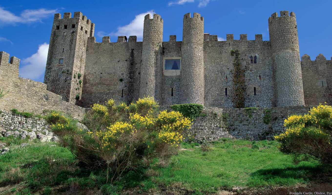 castle, portugal