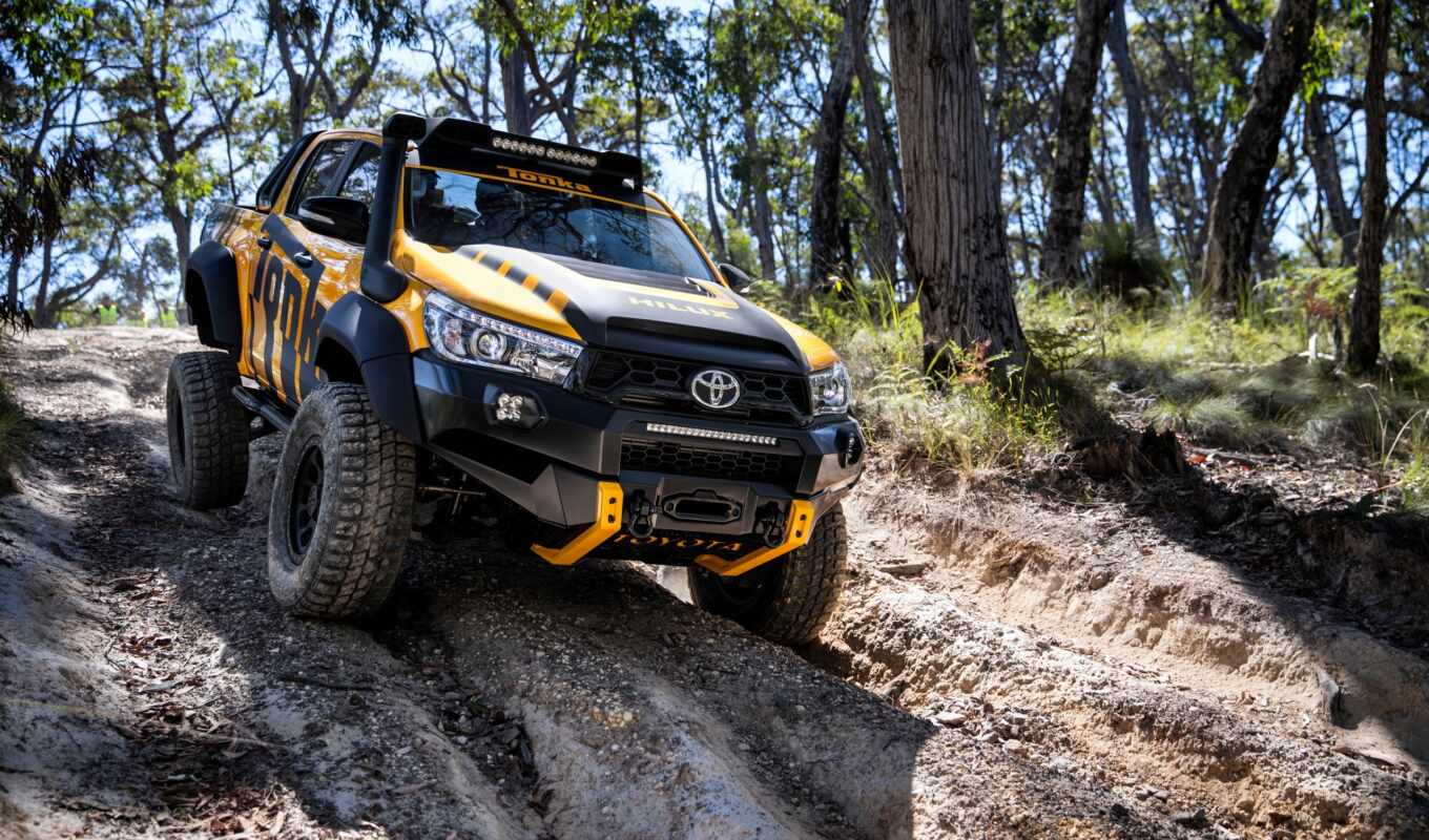 tuning, concept, toyota, hilux, cars, style, tonka