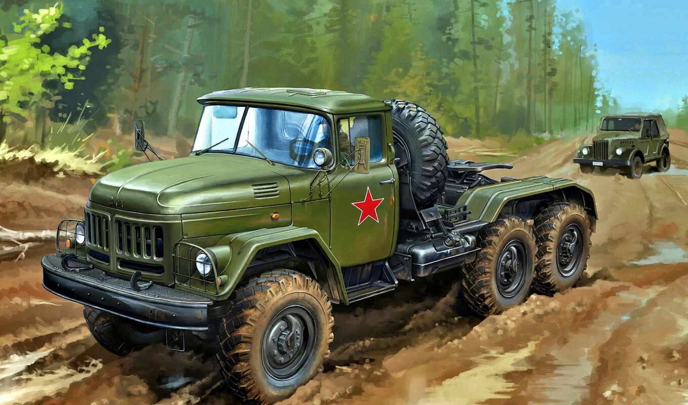 russian, model, car, bronco, truck, soviet, cb, zero, prefabricated