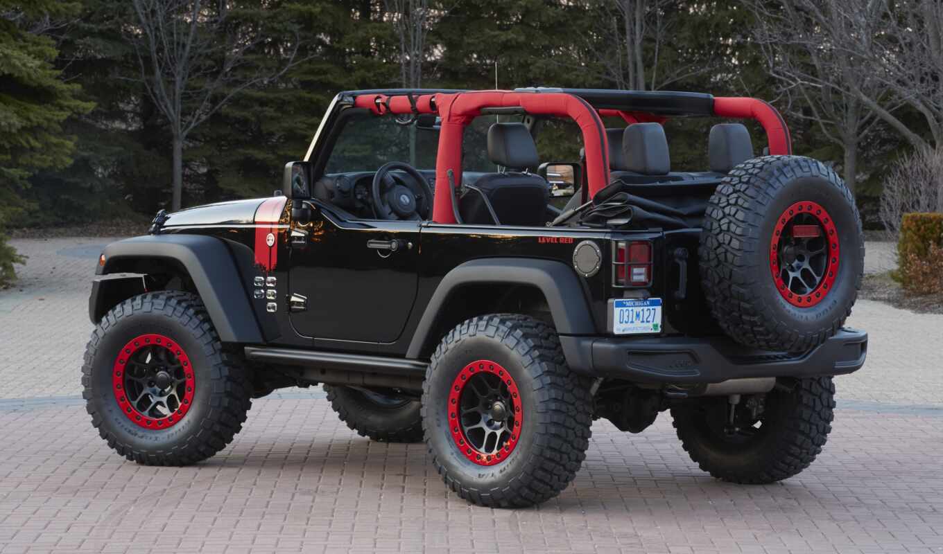 red, tuning, level, jeep, debater, cherokee