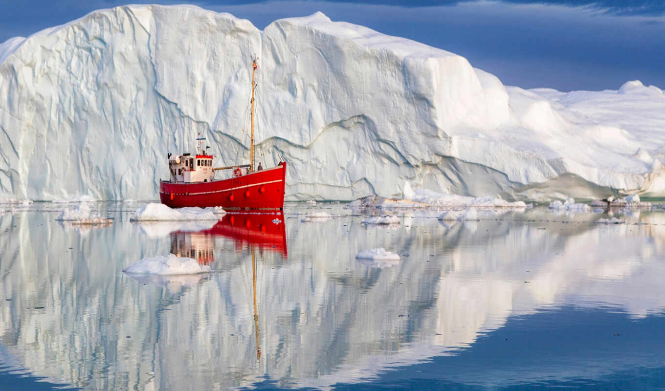 лоли, denmark, октябрь, тематика, отражение, лодка, айсберг, arctic, гренландия, church, smartphone