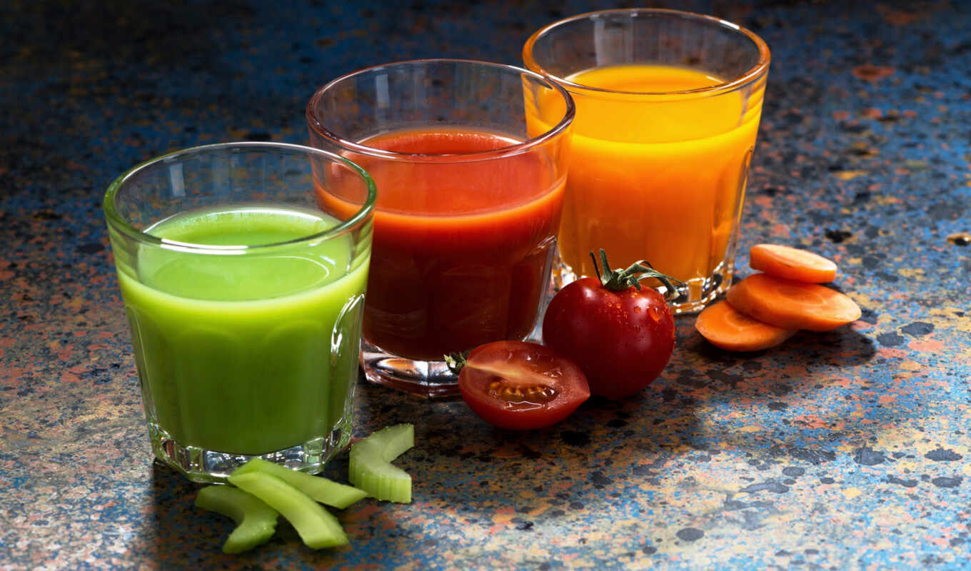 glass, three, drink, vegetable, carrots, trio, product, juice, meal, nutrition, pischat