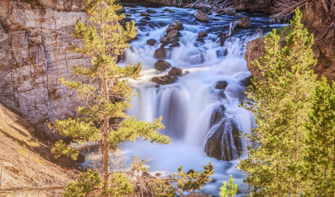 images, park, falls, yellowstone, wyoming, levels, ♪, avian, the answers