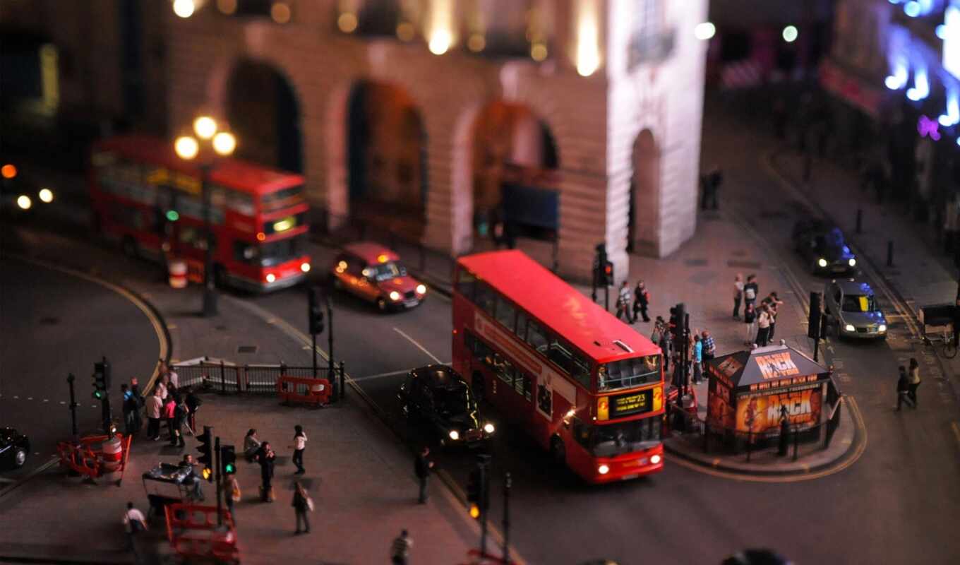 город, машина, human, london, транспорт, toy, shift, tilt, clique, bus