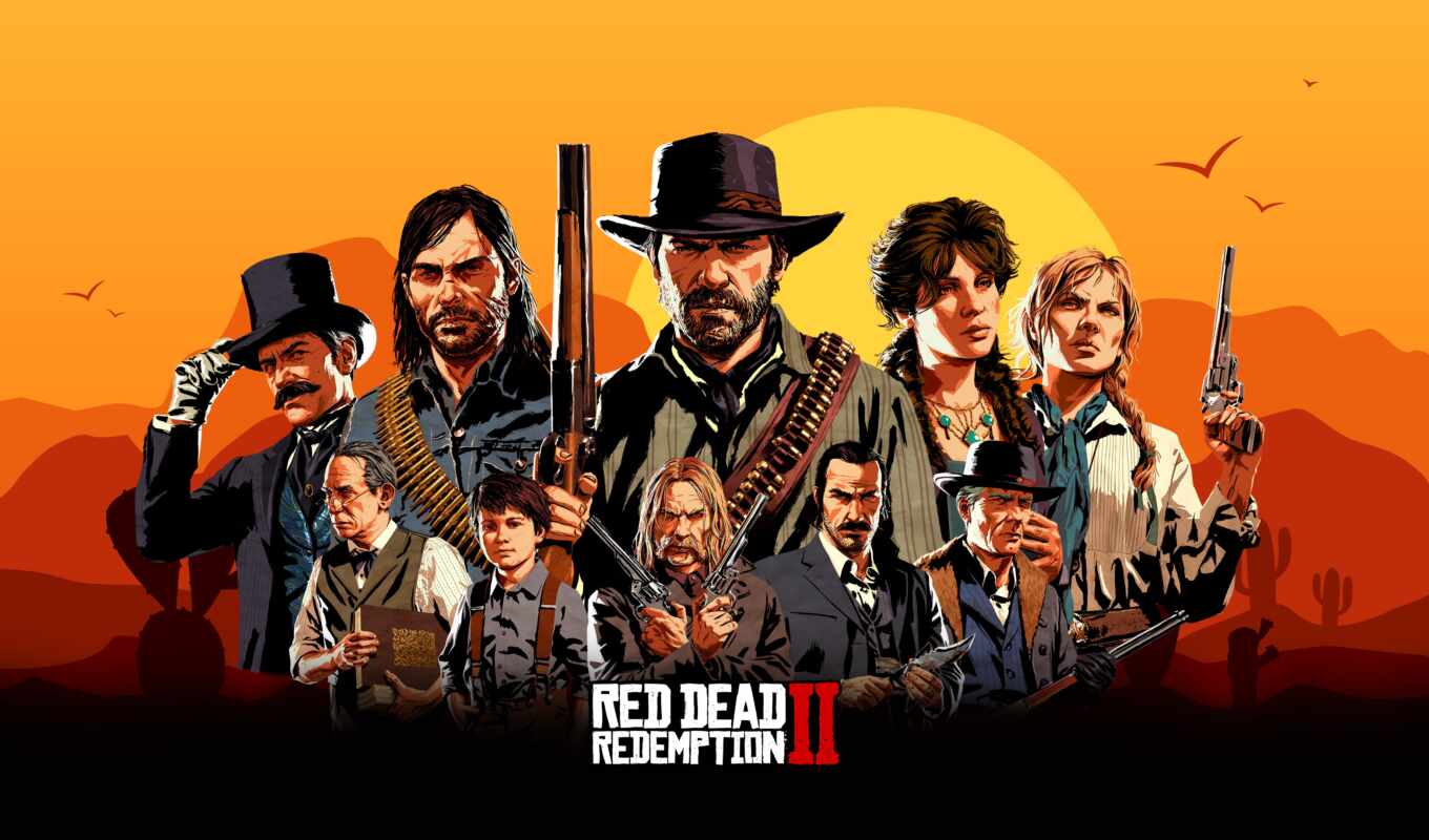 game, red, dead, плакат, redemption