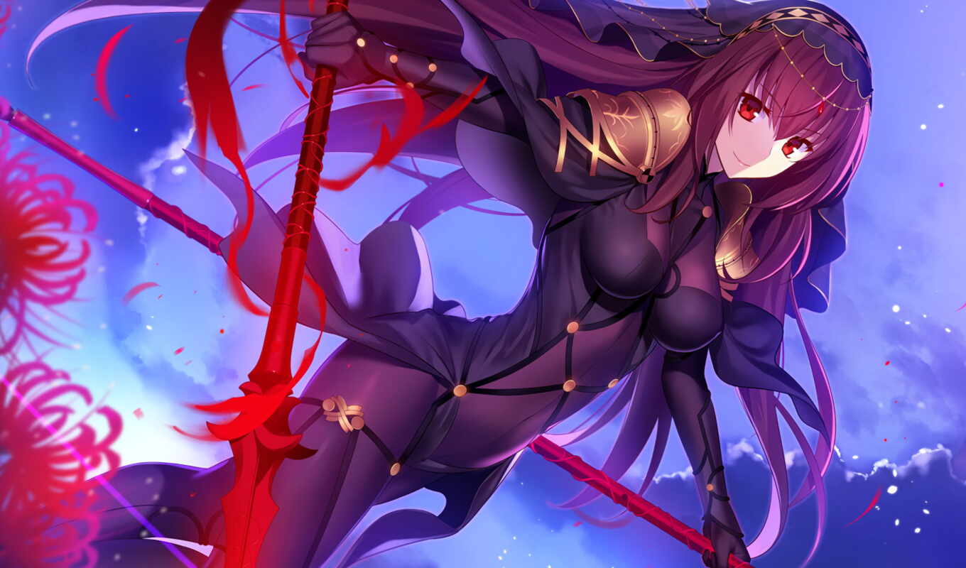 mobile, zero, anime, grand, poster, fate, order, melhore, scathach