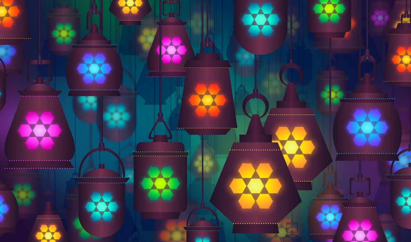 красочные, abstract, color, лампа, illustration, gratis, lantern, kostenlose, morocco, pixabay