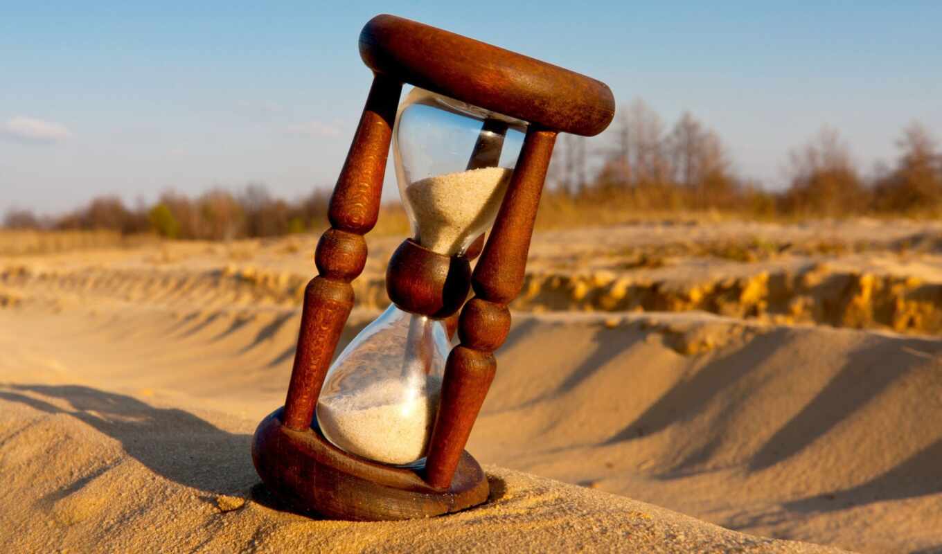 песочные, настроения, часы, песок, пустыня, время, просмотр