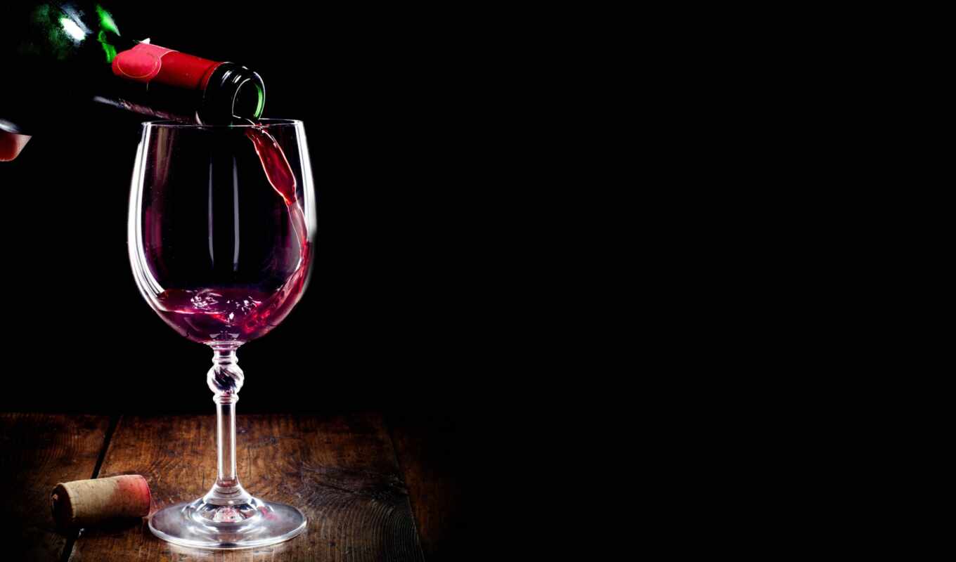 black, glass, wine, red, bottle, stopper