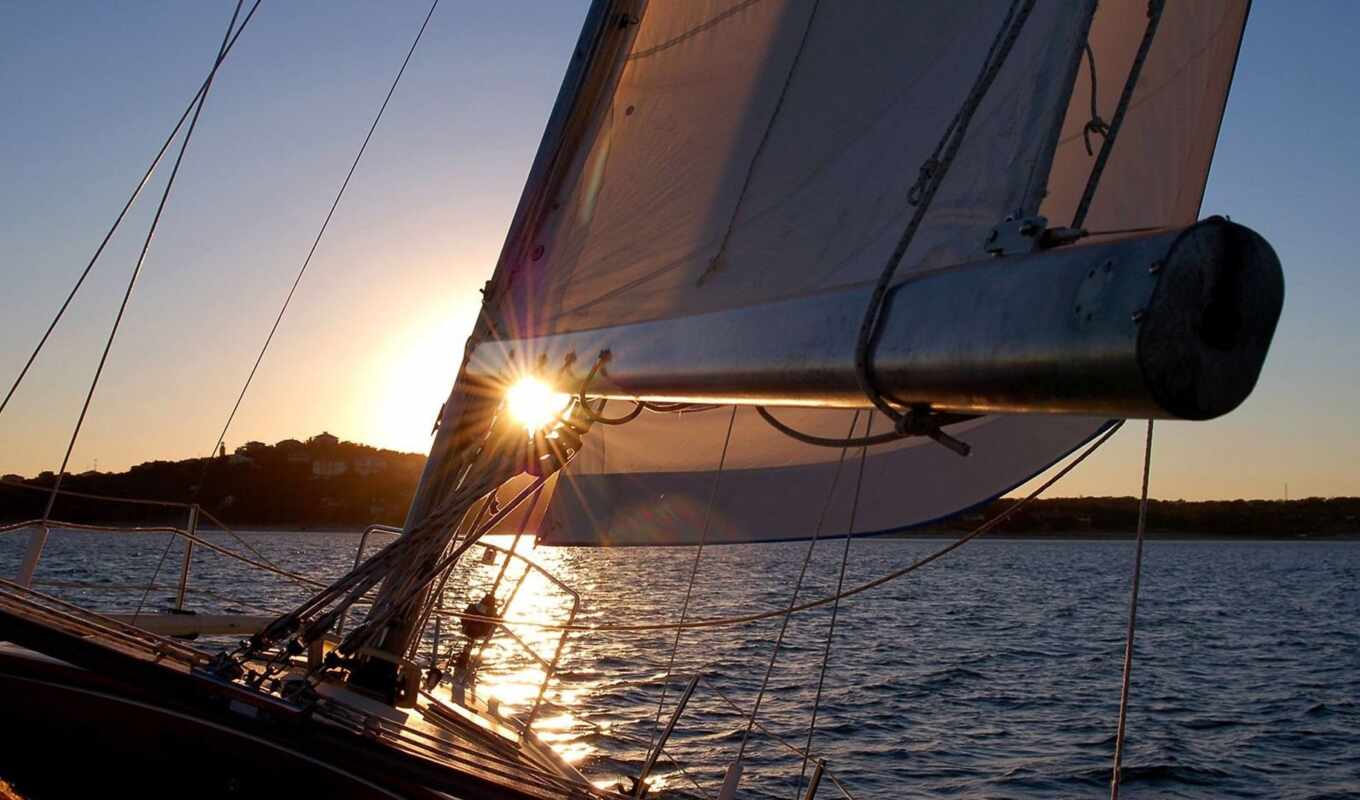 sunset, sea, van, a boat, yacht, armin, sail, egyptian, suddenly, buu
