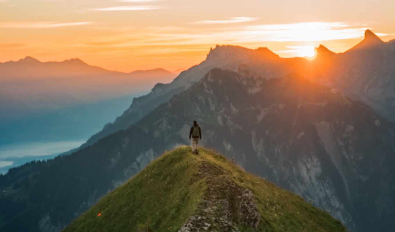 sky, man, paint, sunset, mountain, human, quote, outdoors, moulus, bhattacharjee