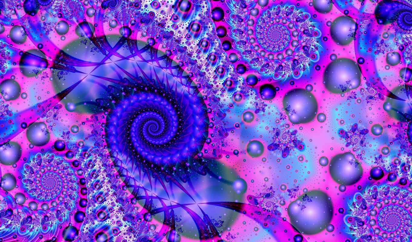 яркий, spiral, fractal