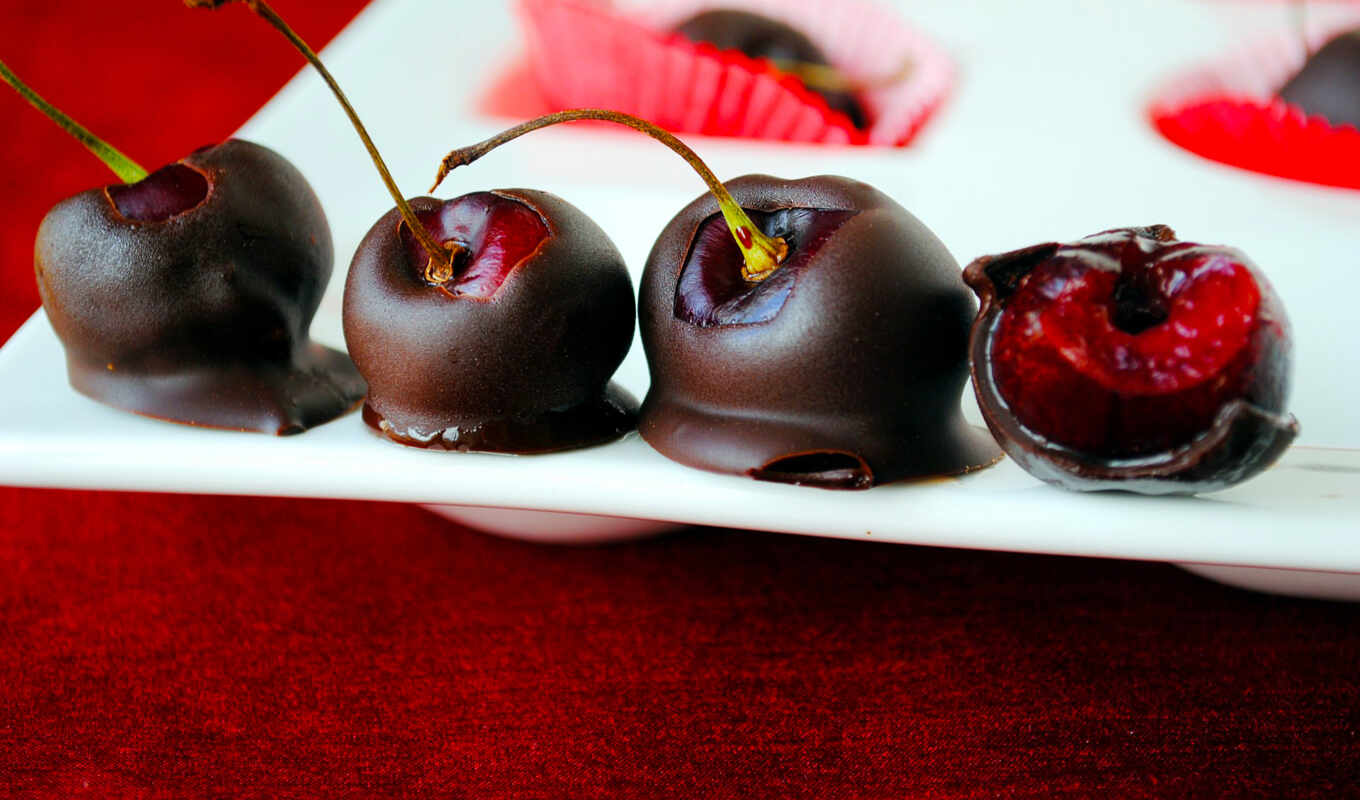 cherry, chocolate