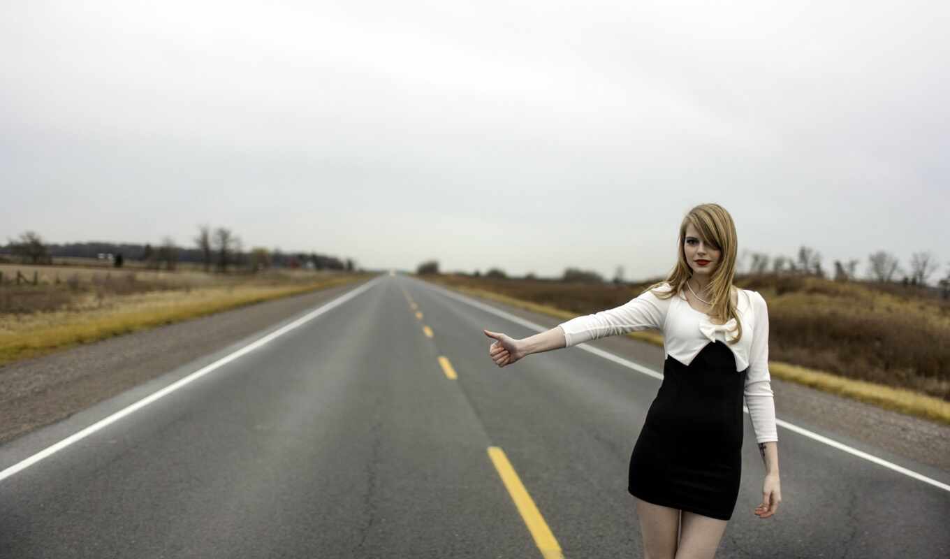 PHOTOSESSION, women, the road, subscribe, news, freeway