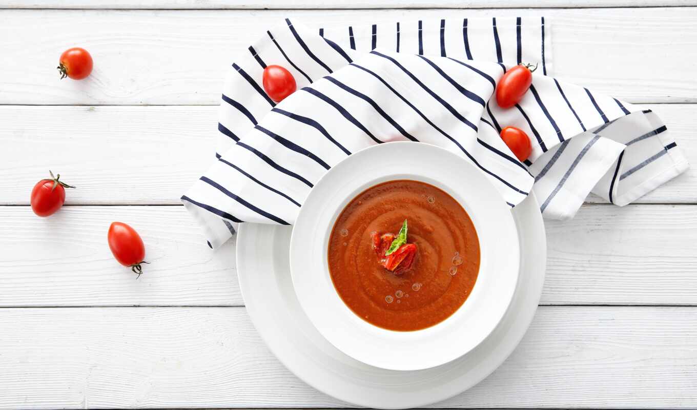 white, food, med, tomato, soup, table