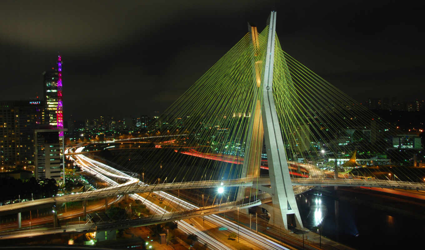 мост, see, brazil, cathedral, paulo