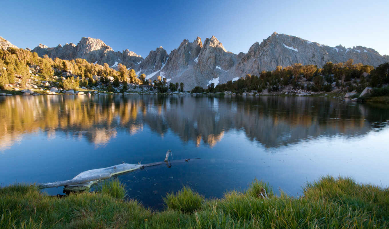 озеро, desktop, high, resolution, гора, зеркало