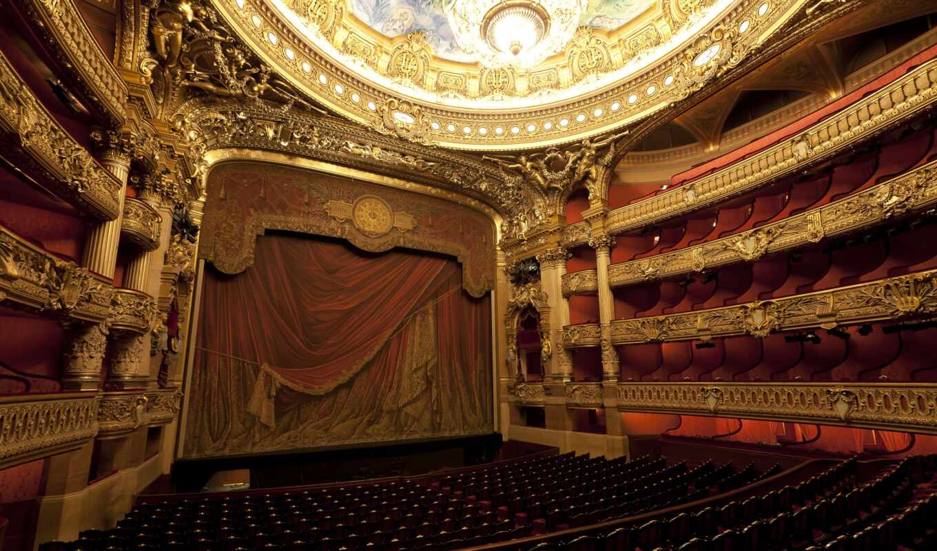 opera, париж, театр, garnii