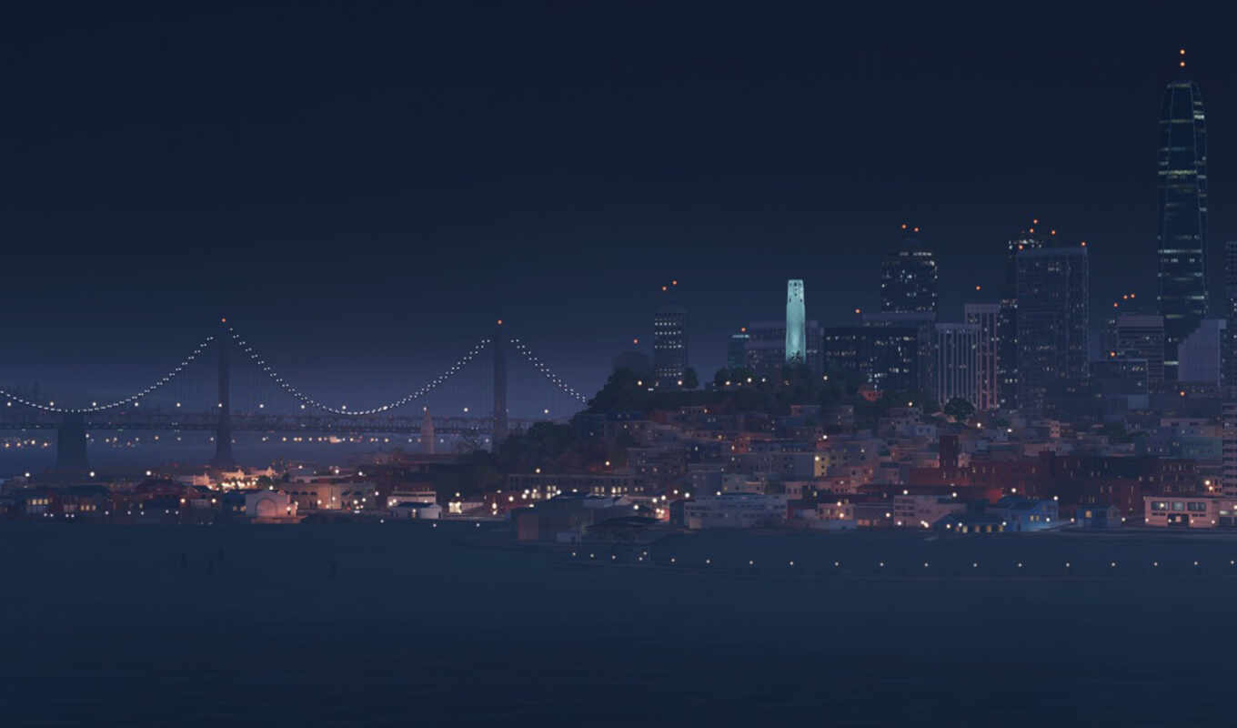 game, picture, games, San, francisco, watch, dogs, ubisoft, panorama, Marcus