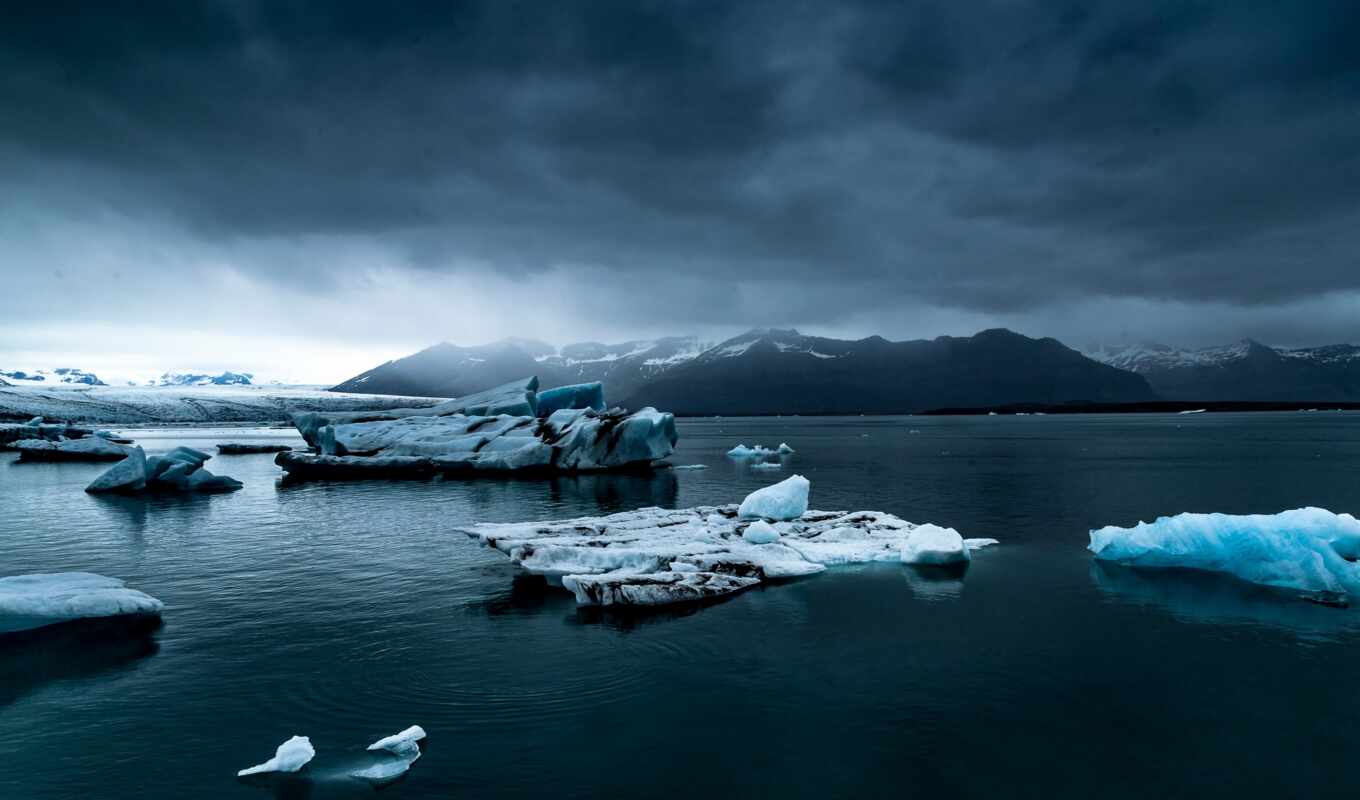 iceland, glacier