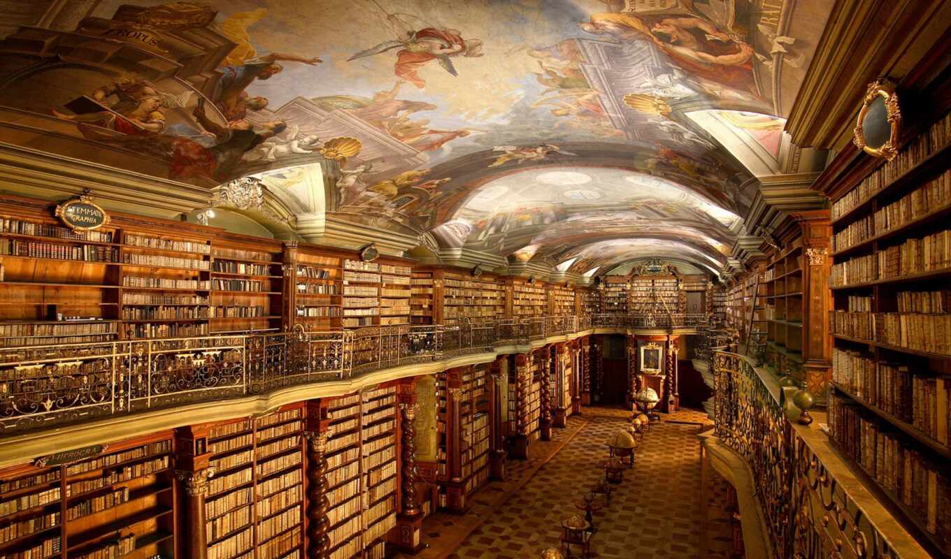 beautiful, Czech, library, prague, klementinum, miro, Czech