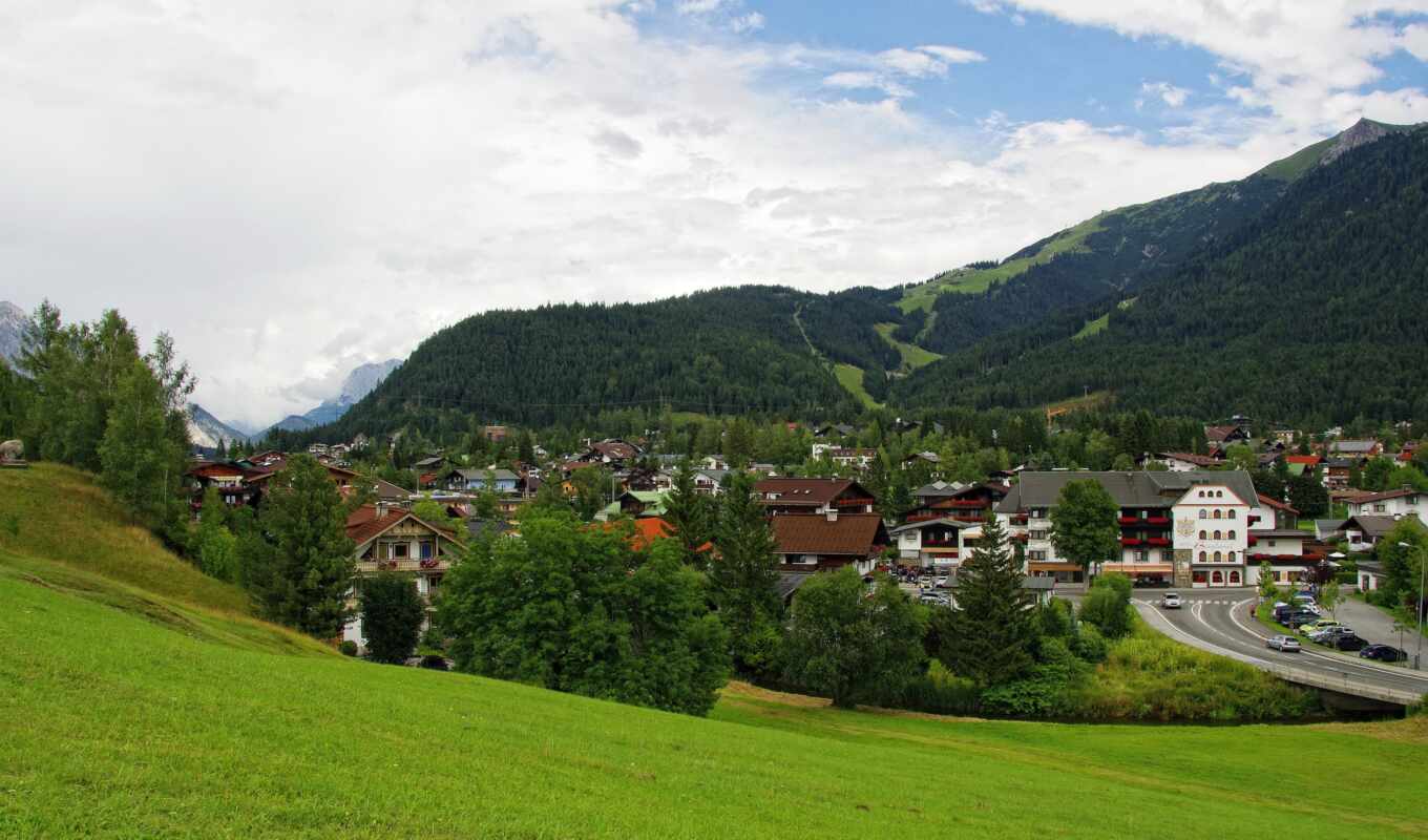 grass, Austria, austrian, seefeld