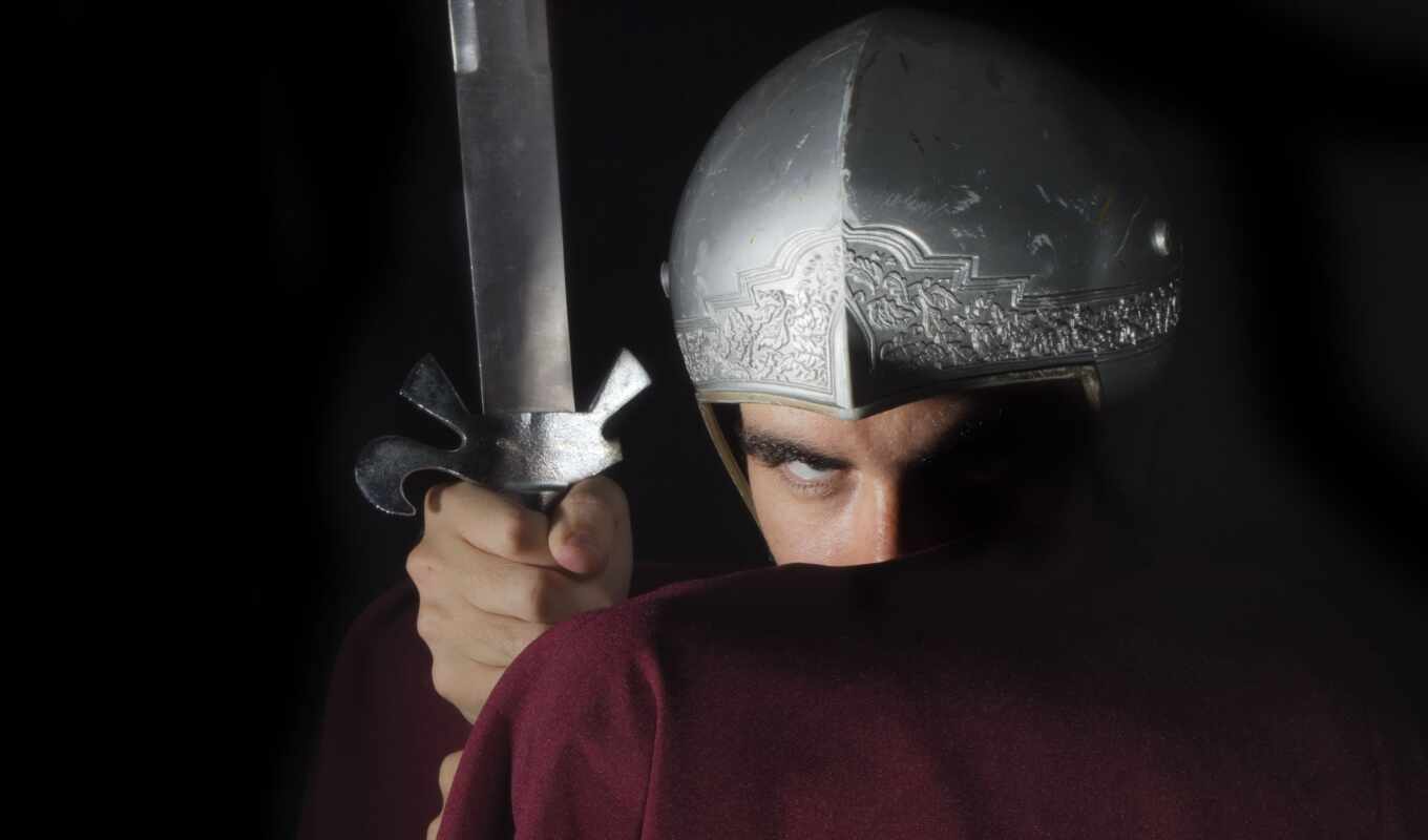 фото, мужчина, под, меч, бой, шлем, рим, roman, pixabay, гладиатор, история