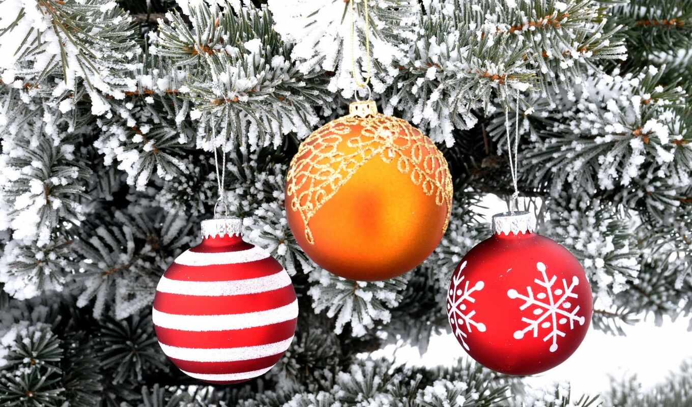 new, snow, ball, status, new year, kenny, snowy, Christmas tree, miro, surround, around the picture