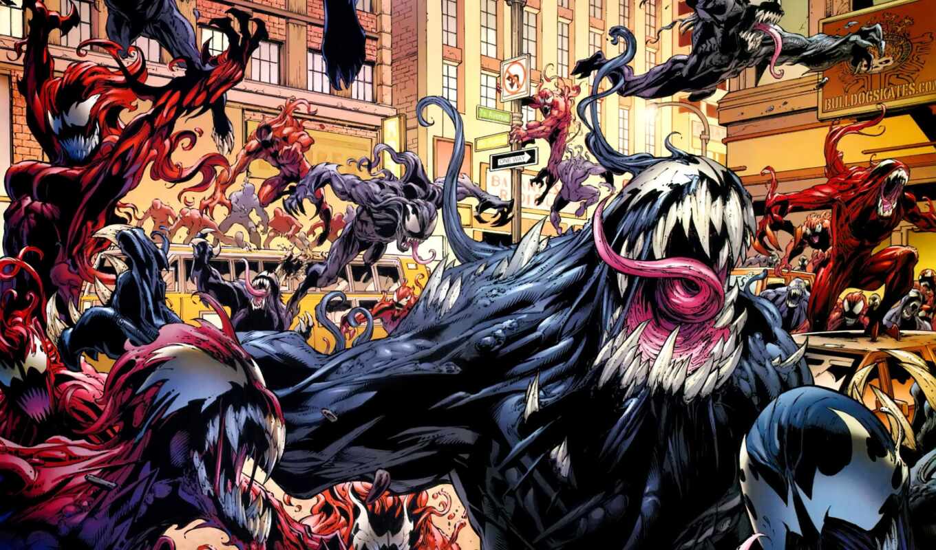 marvel, comics, venom, комикс, carnage, symbiote