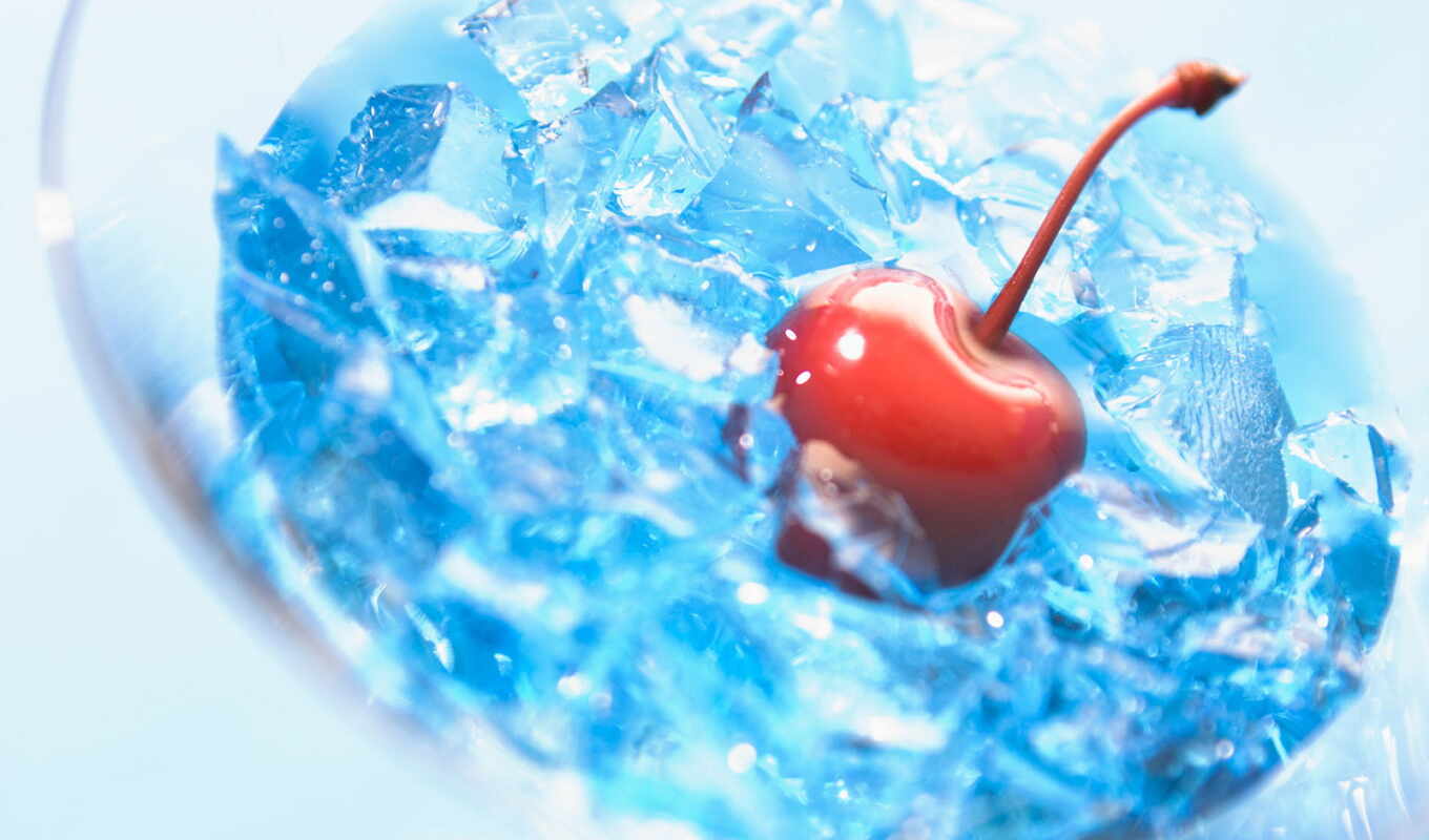 blue, love, glass, лед, cherry, коктейль, напиток, lounge, сиско