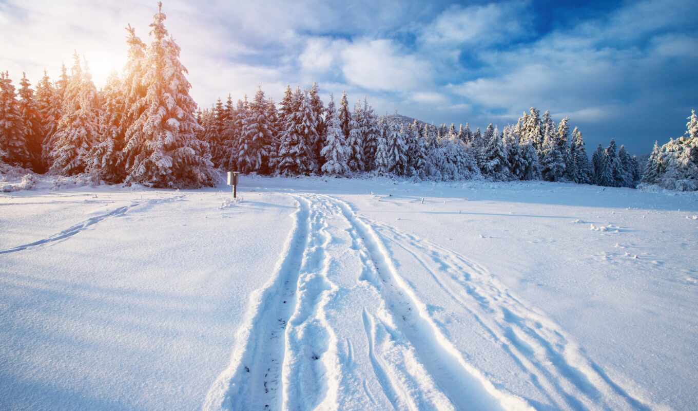 природа, небо, фото, снег, winter, гора, landscape, stokovyi
