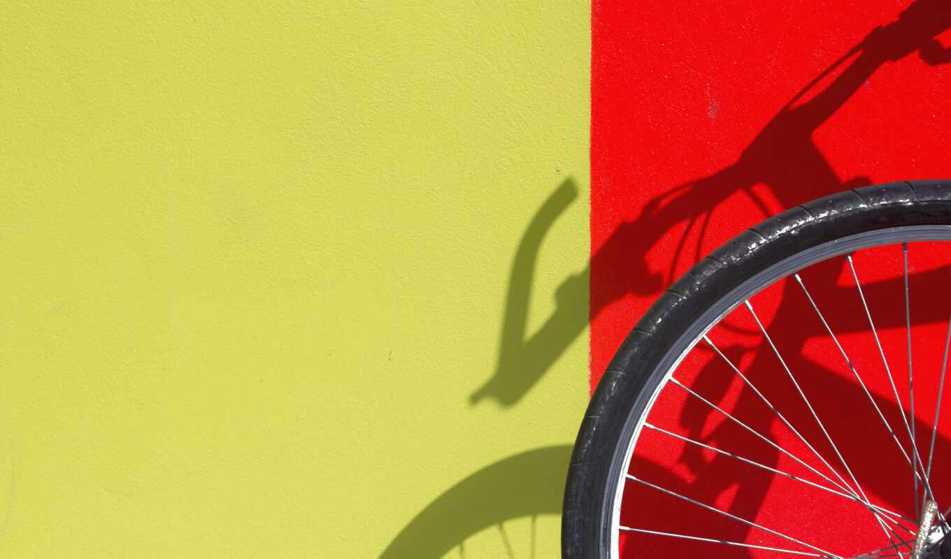 blue, shadow, bike, yellow, italy, bicicle