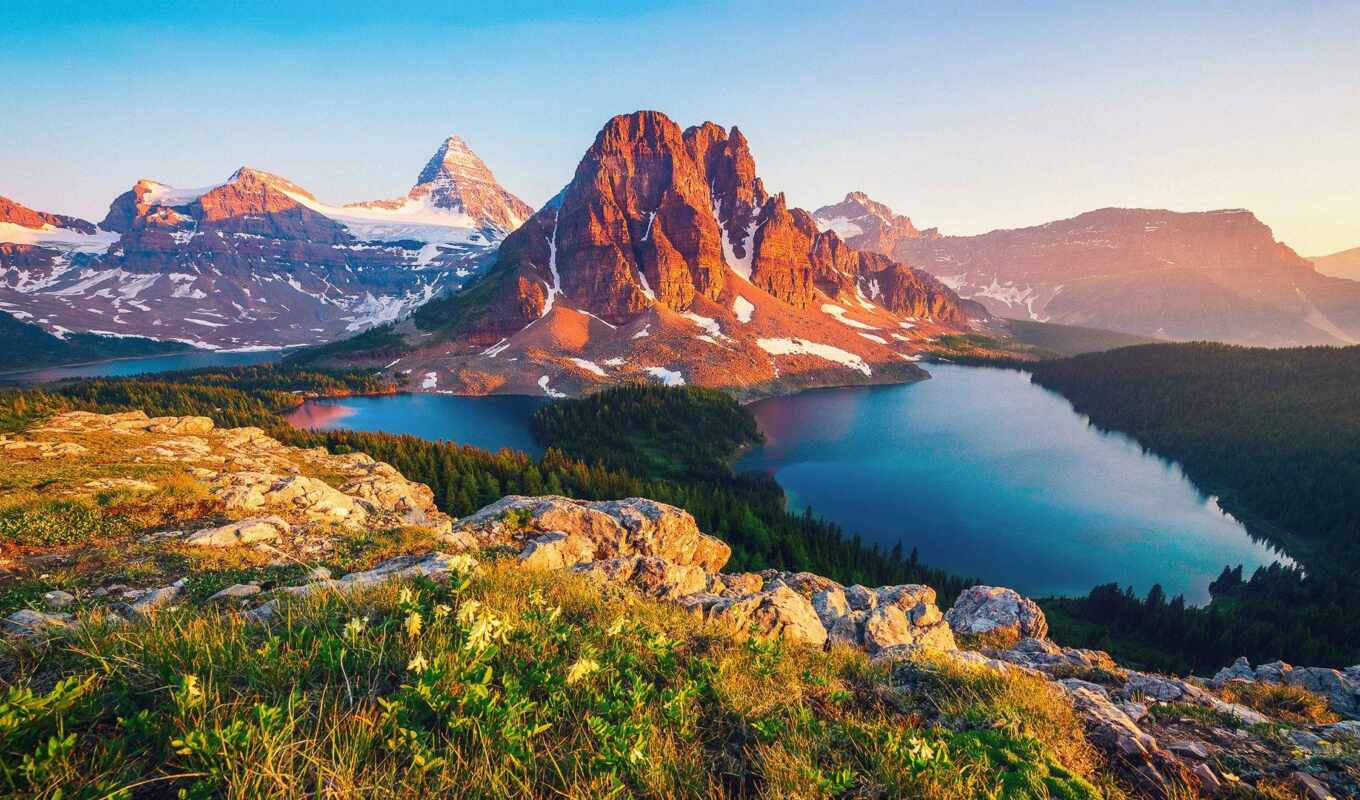 mountain, british, Canada, Colombia