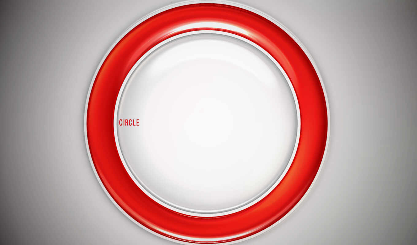 desktop, white, abstract, circle, red, top, range