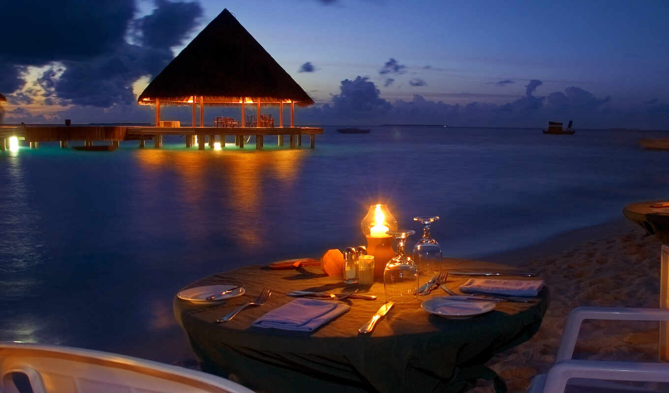 dinner, пляж, romantic, maldive, masterskii, красавица, health