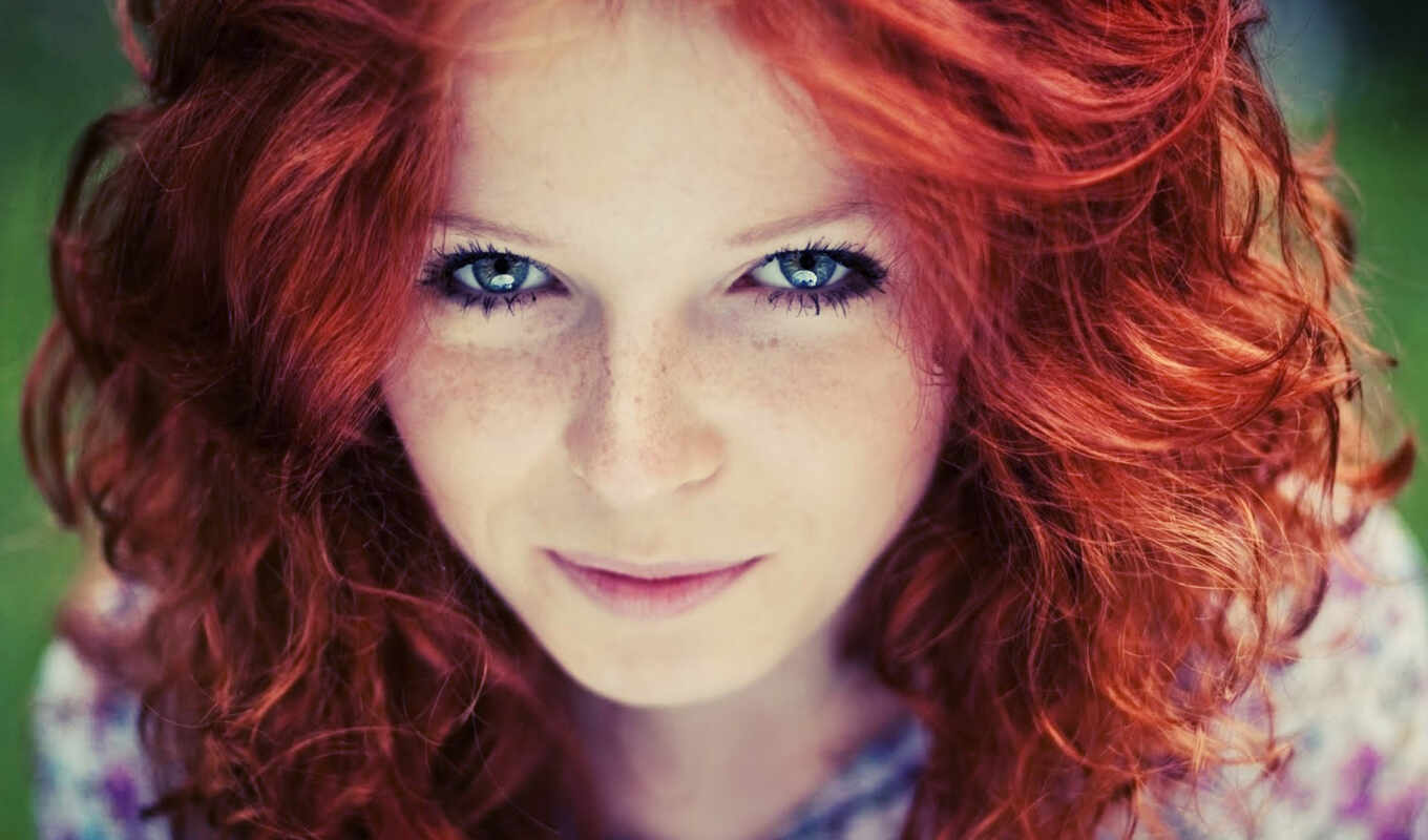 eye, green, series, hair, big, she, drive, redhead