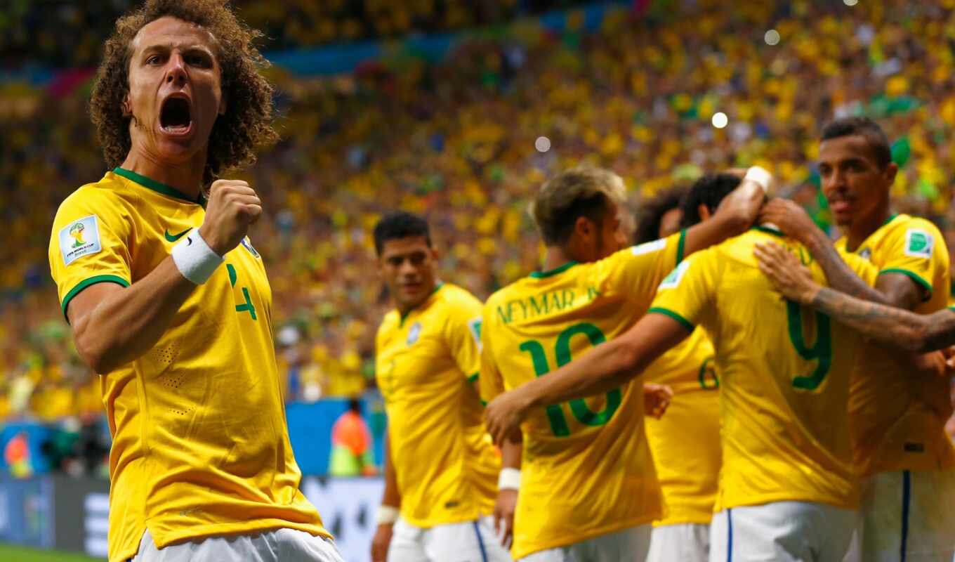 photo, football, poster, brazil