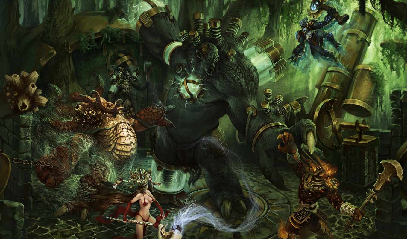 video, heroes, games, forest, iii, was, monsters, bath, newerth, magic