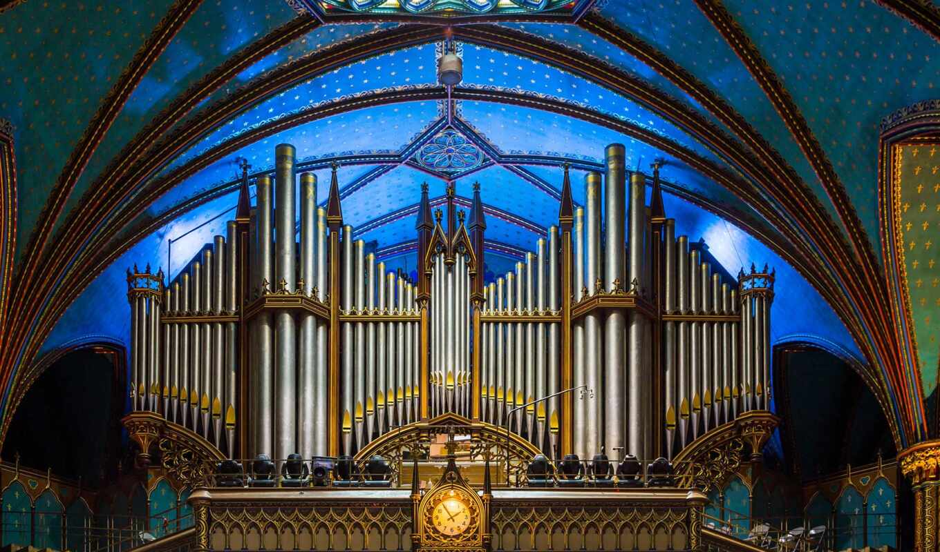 dame, montreal, notre, basilica, organ