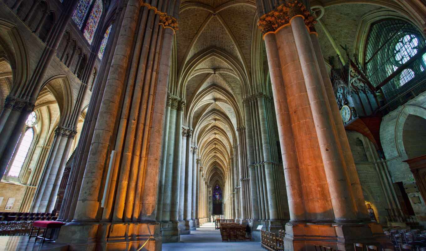 France, images, cathedral, dame, our, sonnet, marne, sylvain, Reims
